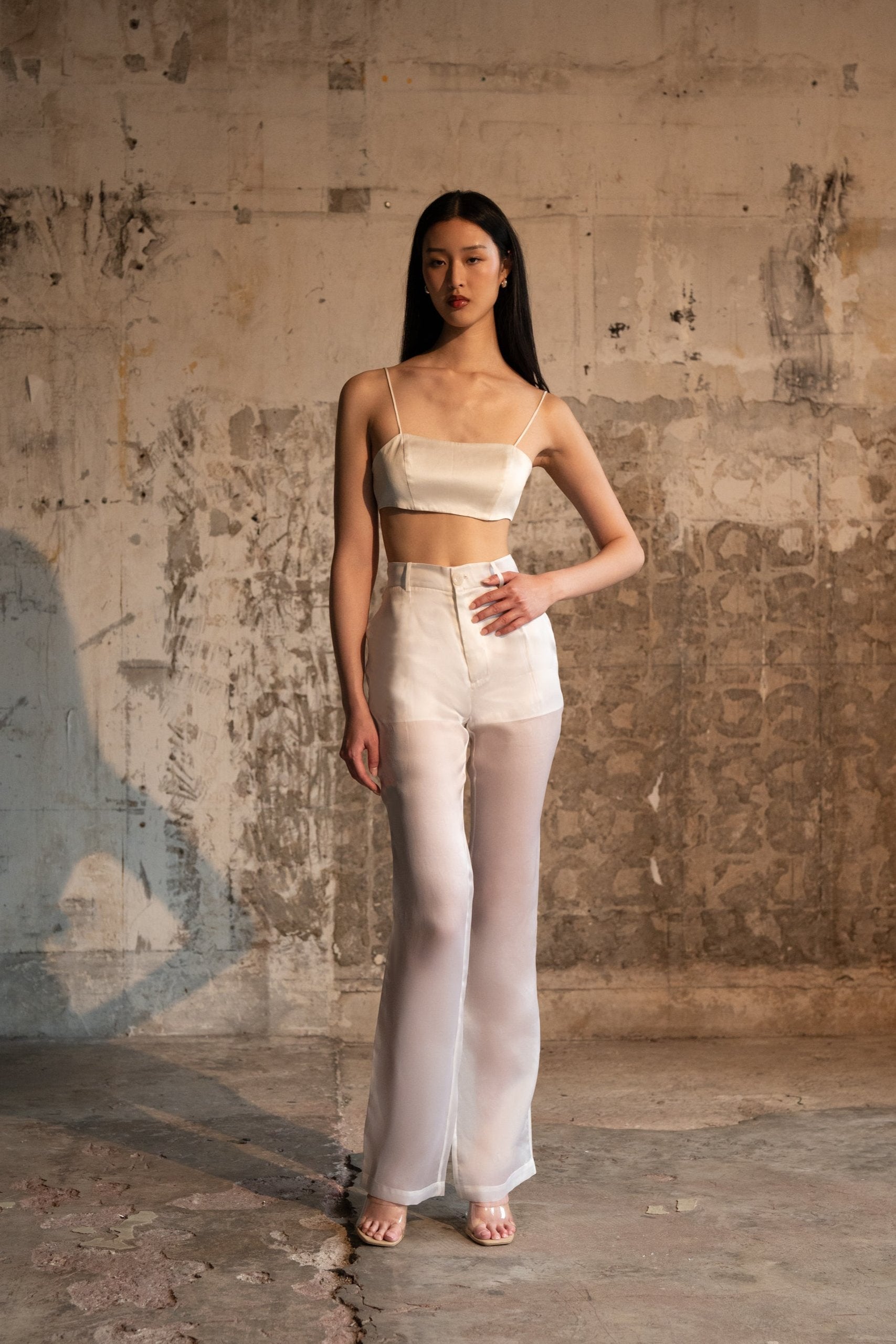 NYC 25° - 006 Organza Silk Trousers