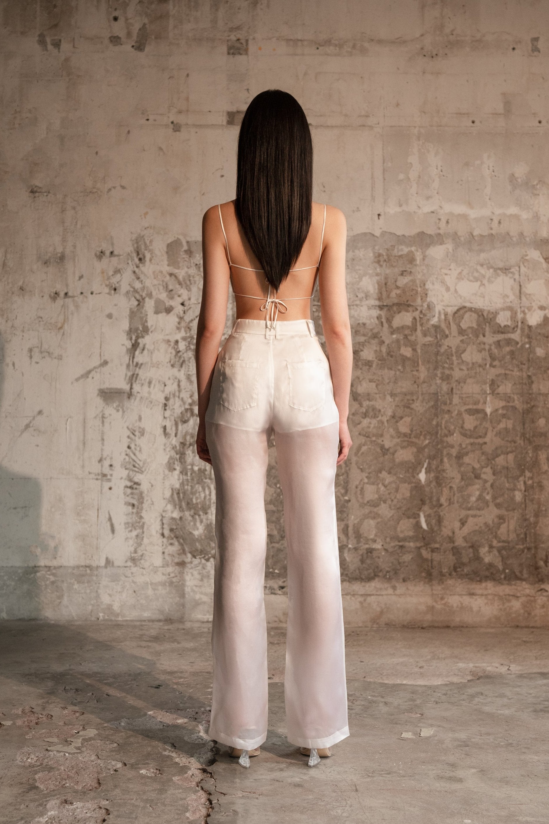 NYC 25° - 006 Organza Silk Trousers