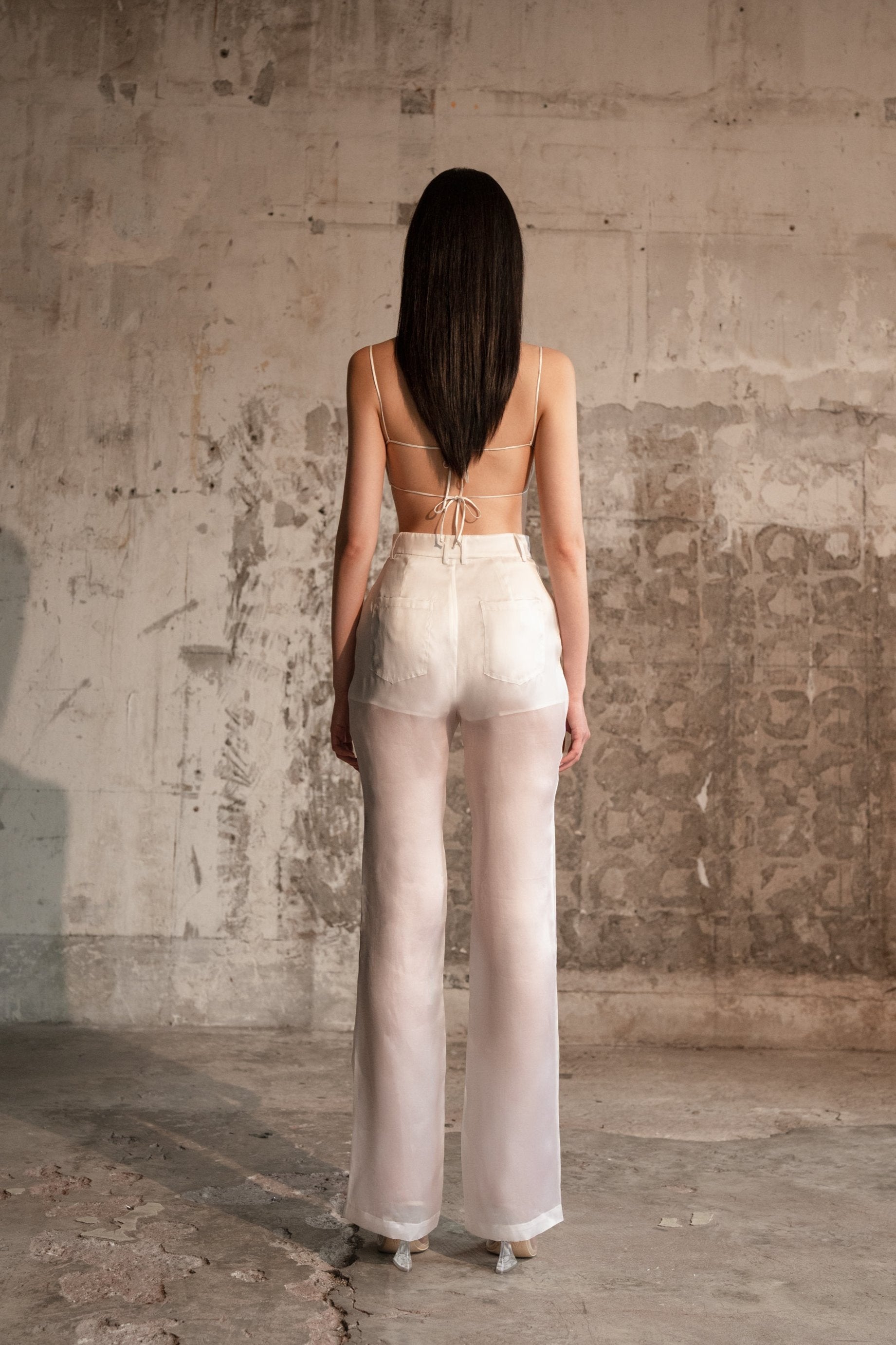 NYC 25° - 006 Organza Silk Trousers